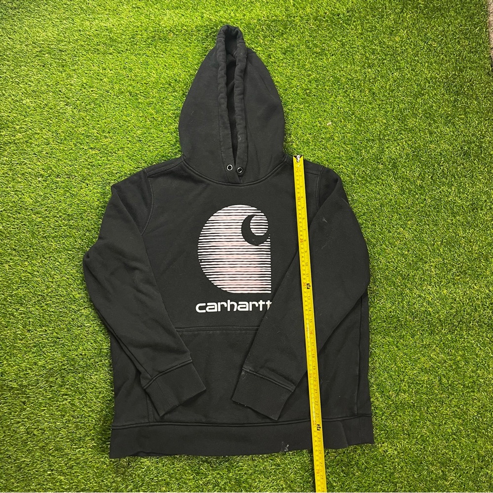 Carhartt Black Hoodie‎ with Iconic Logo - Picture 5 of 6